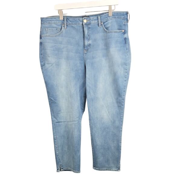 NYDJ Denim - NYDJ Curves 360 Slim Straight Ankle Jean Size 18 Short